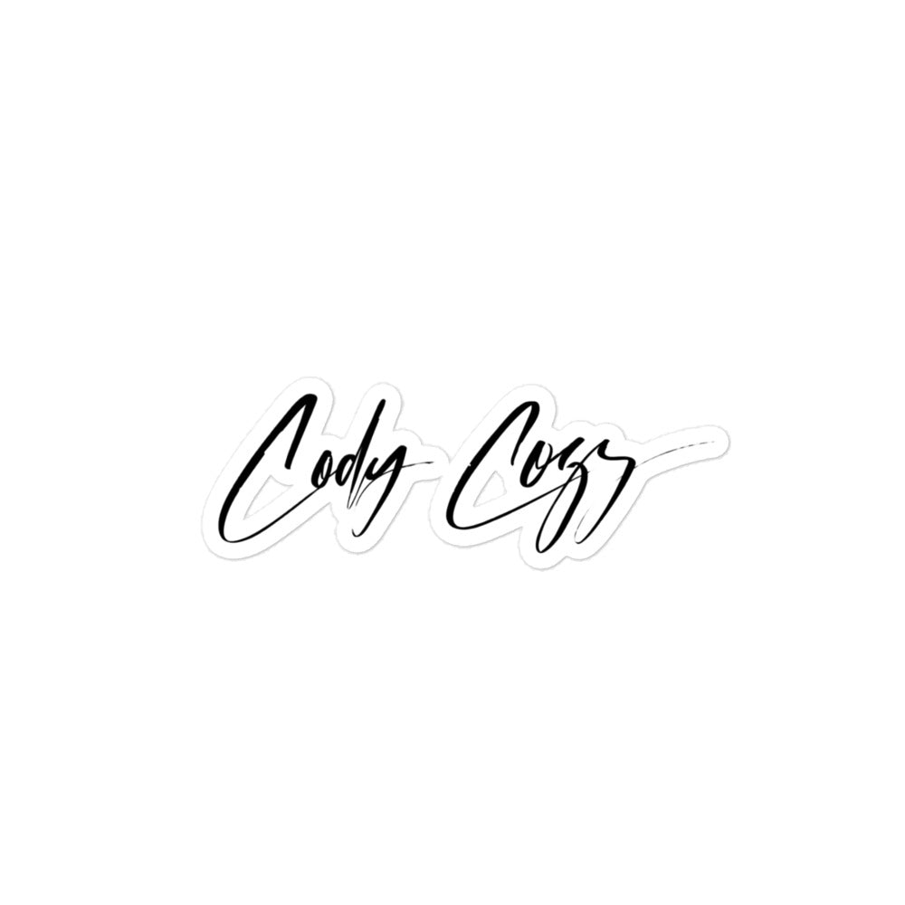 Cody Cozz Decal