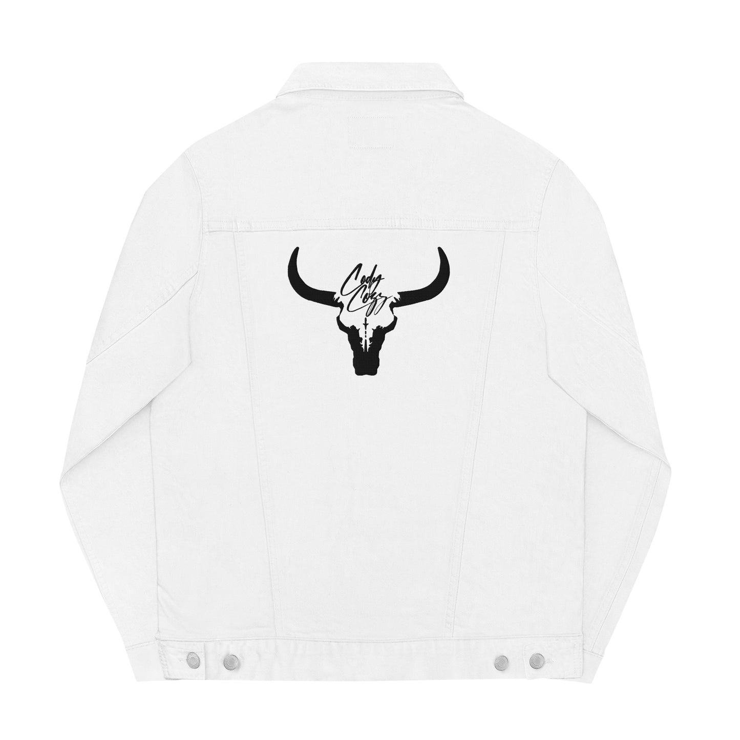 Limited Edition Black Skull - Denim Jacket