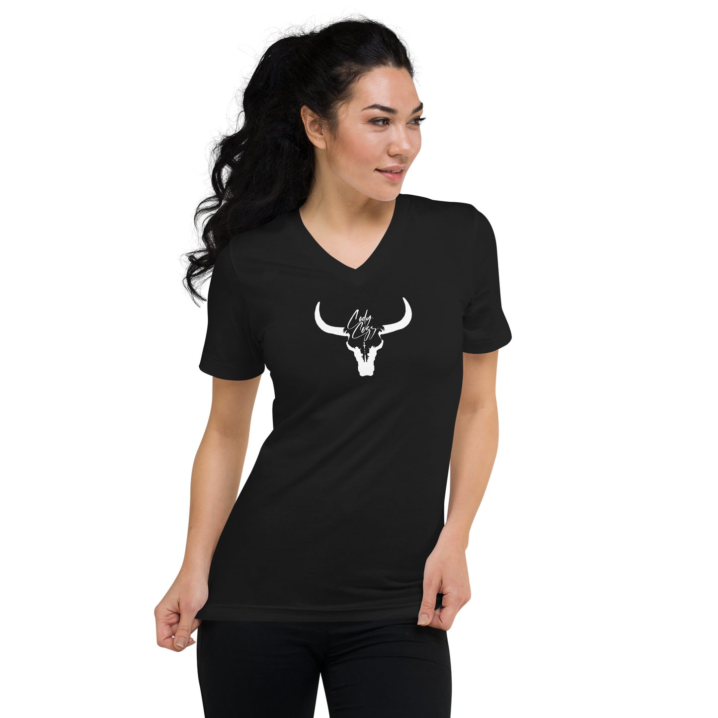 "Cody Cozz" - Women's V-Neck Tee