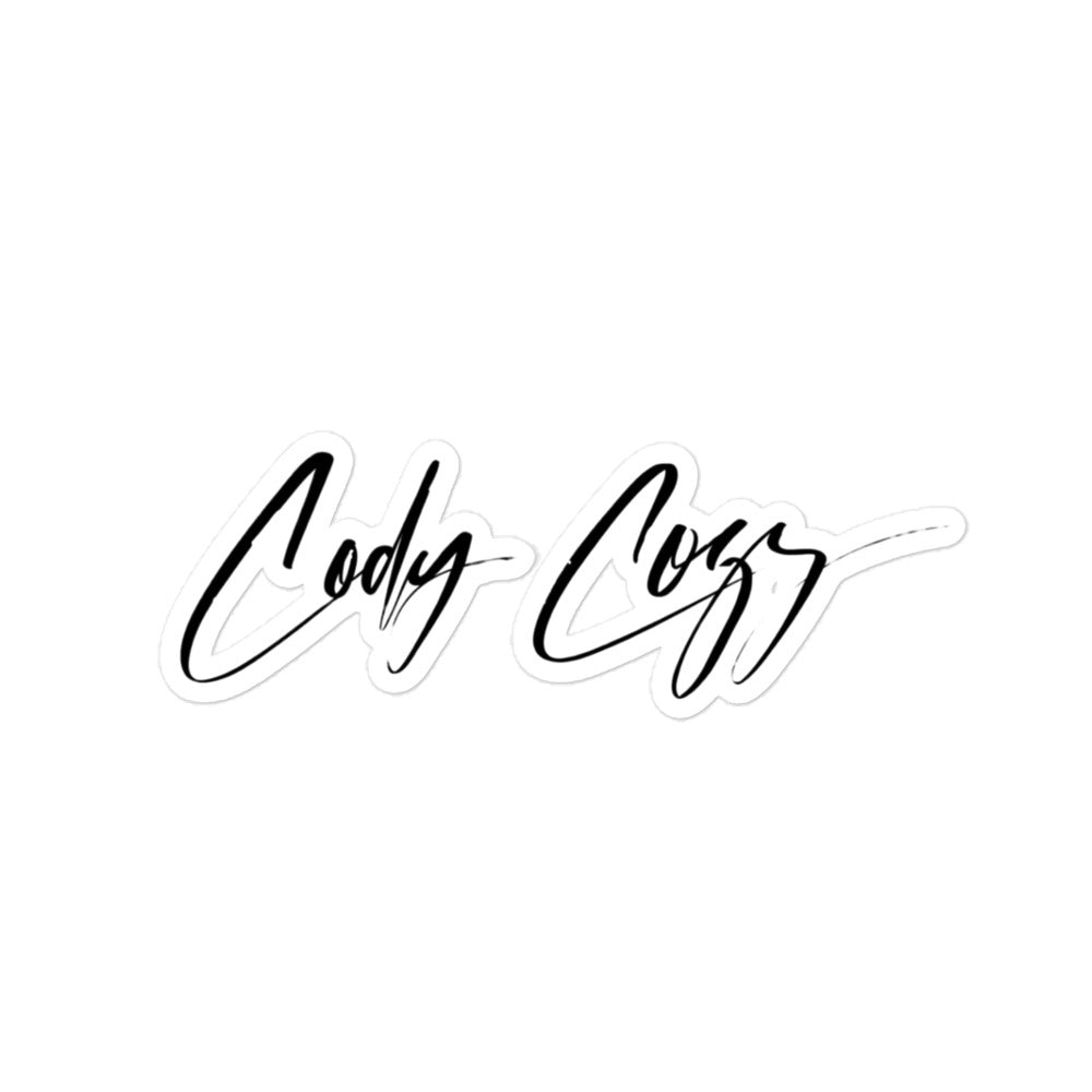 Cody Cozz Decal