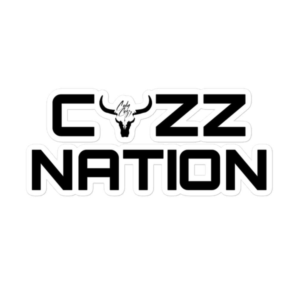 COZZ NATION Sticker