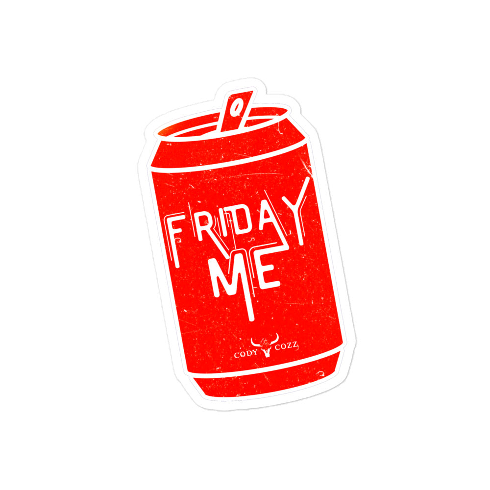 FRIDAY ME Sticker